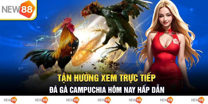 Tận hưởng xem trực tiếp đá gà campuchia hôm nay hấp dẫn