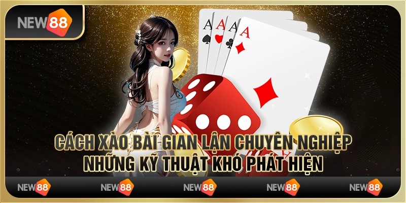 Cách xào bài gian lận chuyên nghiệp: Những kỹ thuật khó phát hiện 1 3 Cach xao bai gian lan chuyen nghiep Nhung ky thuat kho phat hien