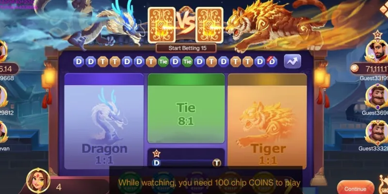 Dragon Tiger tại New88 – Làm chủ trò chơi với những bí quyết thắng lớn 2 Phân tích quy luật trong dragon tiger
