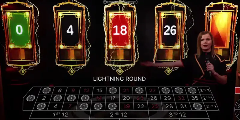 Luật chơi và cơ chế hoạt động của Lightning Roulette