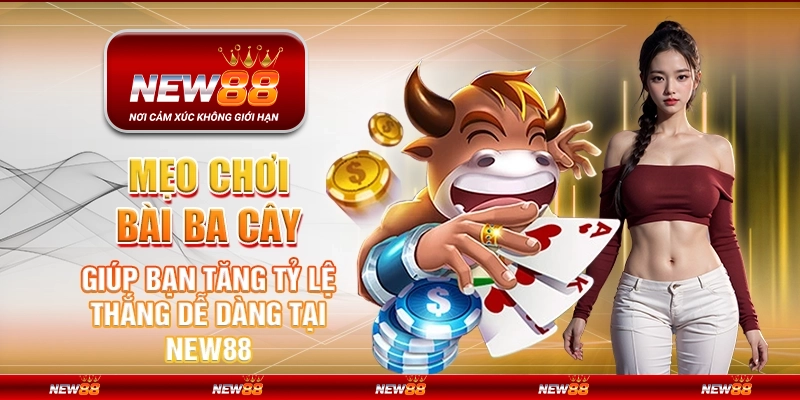 Mẹo chơi bài Ba Cây giúp bạn tăng tỷ lệ thắng dễ dàng tại New88 1 Mẹo chơi bài Ba Cây giúp bạn tăng tỷ lệ thắng dễ dàng tại New88