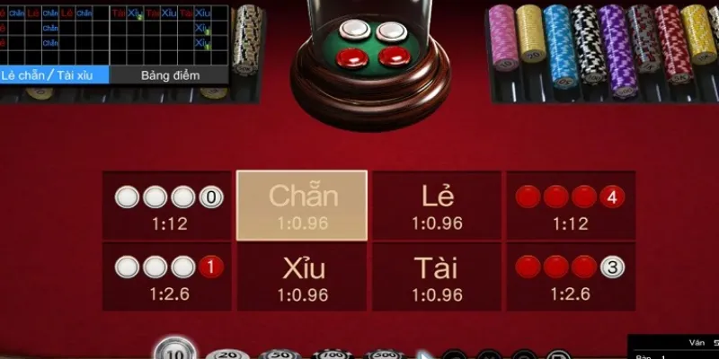 Chiến thuật chơi xóc đĩa dựa trên thuật toán